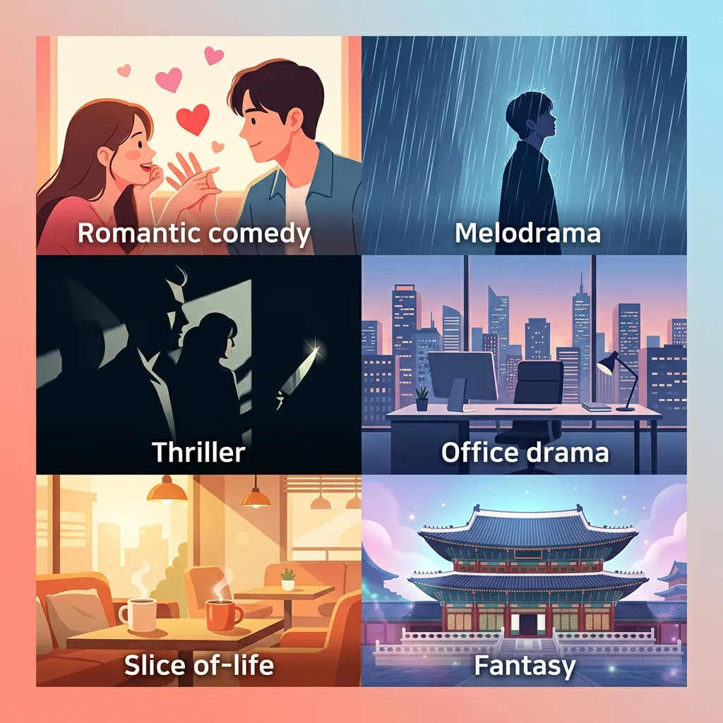 K-드라마 인생 장르 테스트