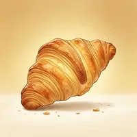 세련된 크루아상