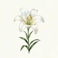 우아한 기품, 백합