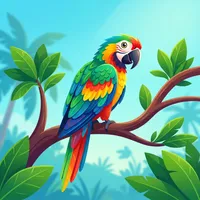 화려한 앵무새