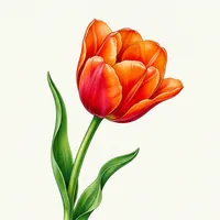 감성의 예술가, 튤립